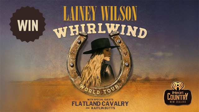 Win tickets to Lainey Wilson's Whirlwind World Tour in Auckland or Christchurch February 2026