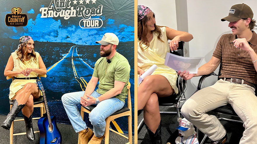 Backstage with Jordan Davis & Tucker Wetmore