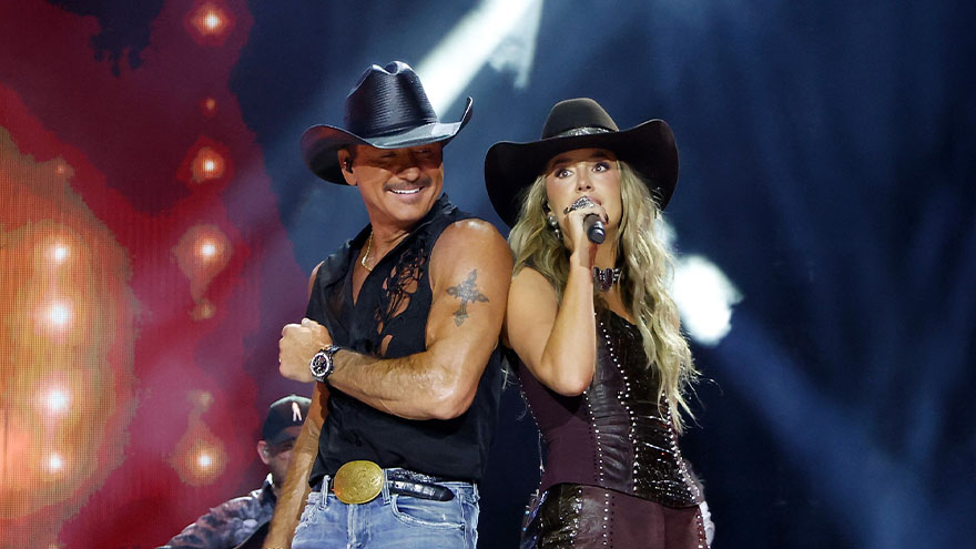 Watch: Lainey Wilson reveals her full-circle gift from Tim McGraw
