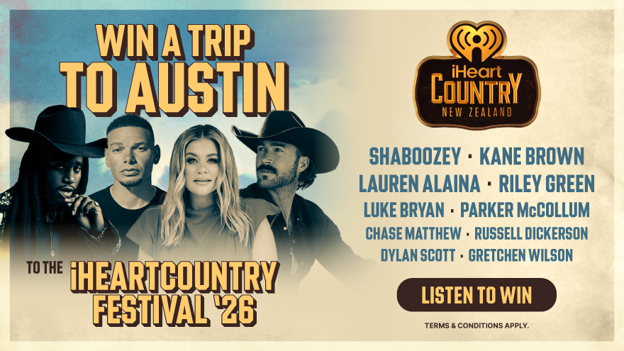 Win a trip to iHeartCountry Festival 2026 in Austin, Texas