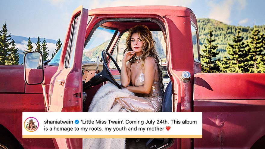 Shania Twain honours 'my roots, my youth, my mother' on upcoming project
