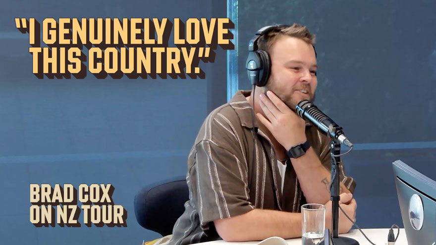 Watch: Brad Cox on touring NZ, turning 30 and writing what matters