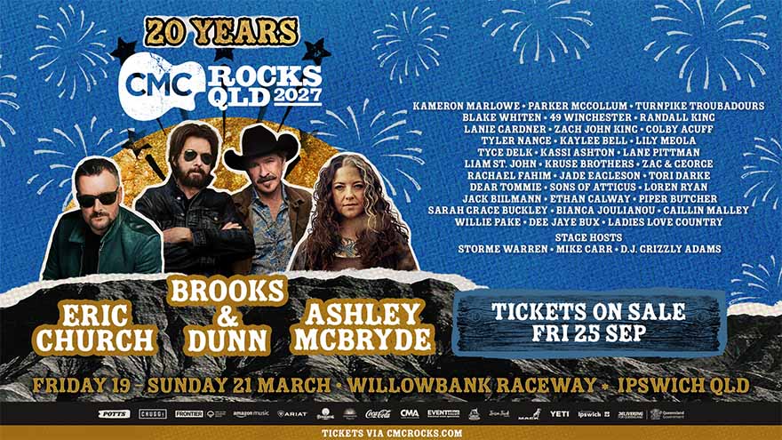 CMC Rocks 2027 | March 19-21, Australia